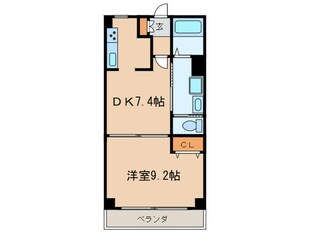 コンフォート二番の物件間取画像